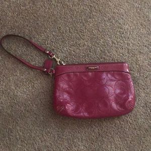 Coach wristlet